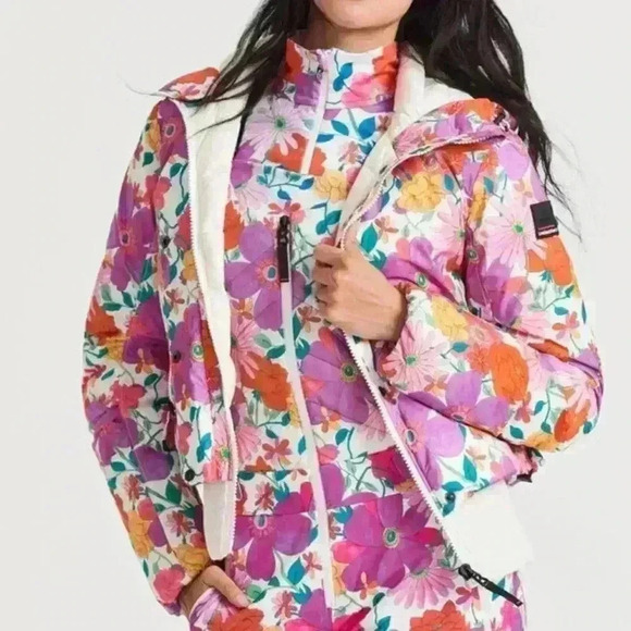 LoveShackFancy X Bogner Sella D Ski Jacket, New With Tags Size S - Picture 6 of 12